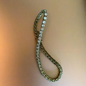 Vintage Gold Tennis Bracelet